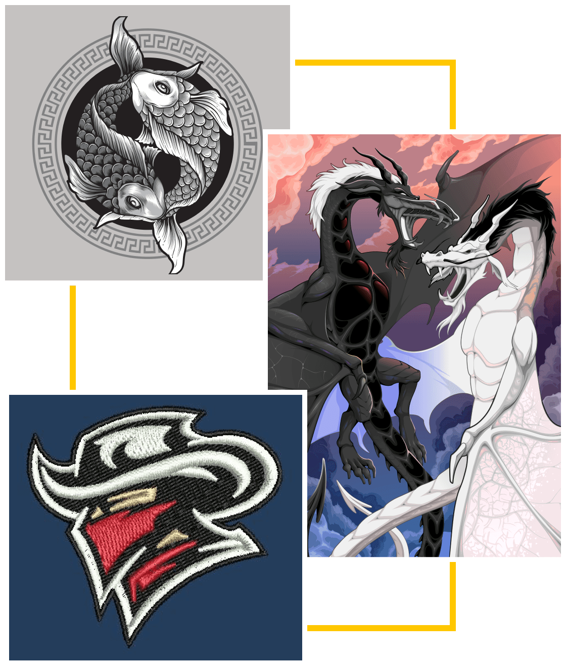 Prime Graphics custom patches, embroidery digitizing and vector art work