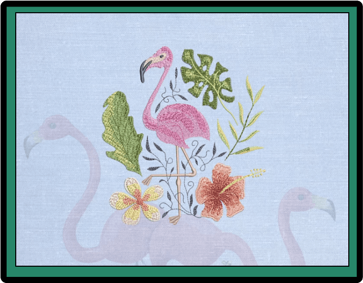 Embroidery digitizing sample by Prime Graphics